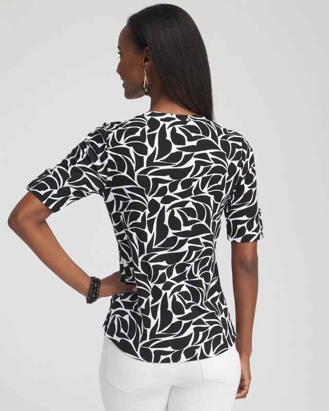 Modern Everyday V-neck Tee - image 3